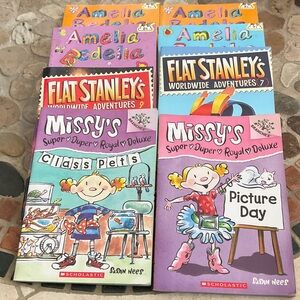 Scholastic Colorful Kids Book Collection-8 books
